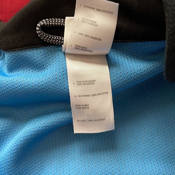 The North Face Sz S Windwall  Full Zip Black Fleece Vest - Picture 8 of 12